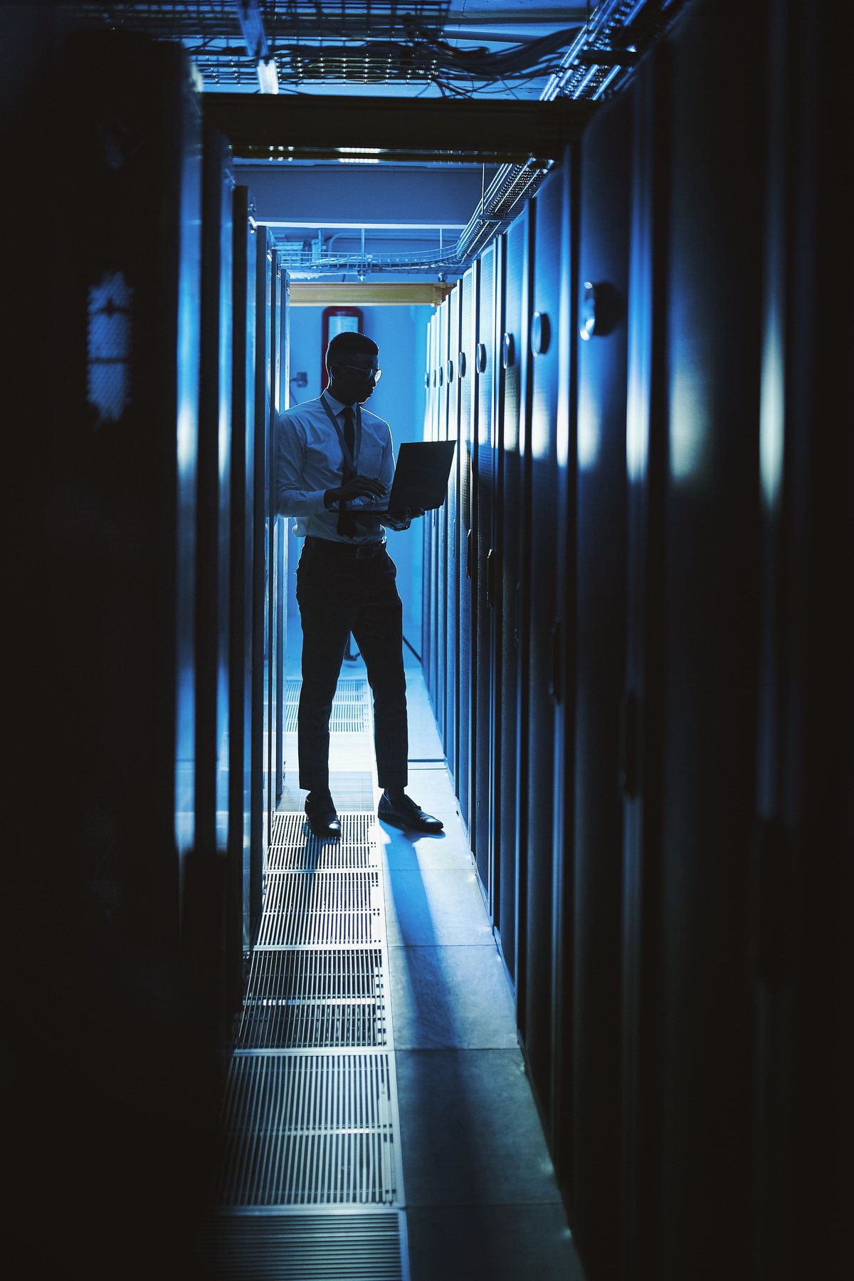 Technology executive reviewing cloud infrastructure and cost ownership