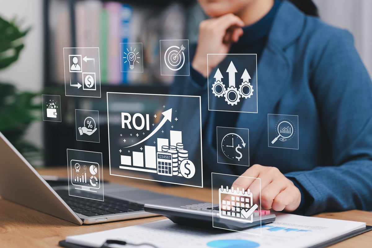 Analyzing ROI and Business Strategy Concepts
