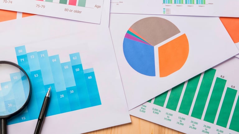 Premium editorial visual representing cost structure review and margin opportunity analysis for Blackspire Advisors