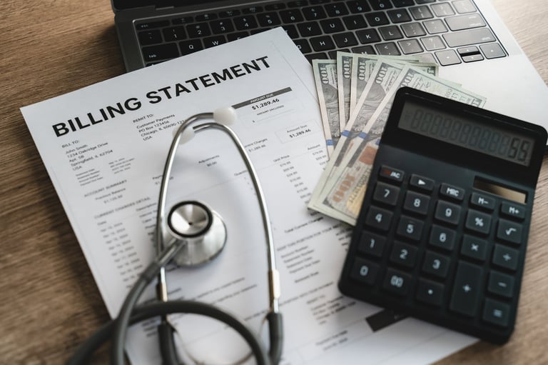Healthcare financial operations, medical billing and charge capture workflow analysis